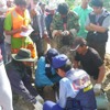タイの洪水被害で、国交省派遣のポンプ車が排水作業開始した