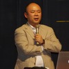 スマートモビリティアジアのカンファレンスで講演する孫泰蔵氏