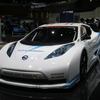 日産ブースの「NISSAN LEAF NISMO RC」。
