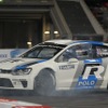 ROCでデモ走行を行ったVWポロR WRC