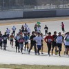 12月18日、富士スピードウェイで富士マラソンフェスタ 2011 が開催される（写真：2010年大会） 