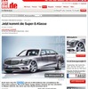 マイバッハ後継車の予想イメージスケッチを掲載した独『AutoBild』