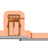 可燃性蒸気の滞留するおそれのある範囲