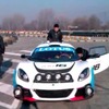 イタリアの『TuttoRally＋』が公開しているロータス エキシージR-GTの初テスト映像（動画キャプチャー）