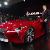 レクサスのデザインの方向性を示唆したコンセプトカー LF-LC（デトロイトモーターショー12）