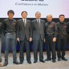 東京オートサロンで、スバル 2012年モータースポーツ活動の概要発表会が行われた。