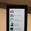 ブローギーのメインメニュー。「Live Streaming」や「Post and Share」などが見える（CES 12）