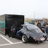 素晴らしいトレーラーで到着したポルシェ356