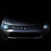 三菱自動車が3月のジュネーブモーターショー12で初公開する新型車のティーザー画像