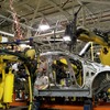 GMローズタウン工場（オハイオ州）。車はシボレー・クルーズ。