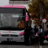 大阪梅田・京都駅〜大阪南港路線バス開業日（2011年12月22日）のようす
