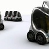 折りたためる小型EV、Hiriko