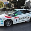 青山本社に展示された ホンダ CR-Z Sports ＆ Eco 仕様