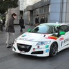 青山本社に展示された ホンダ CR-Z Sports ＆ Eco 仕様