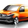 メルセデスベンツの次世代商用車、CITANのイメージスケッチ
