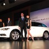 アウディ A6アバント 発表会のようす