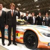 ワンダーフェスティバルで開催されたグッドスマイルレーシング2012年新体制発表会