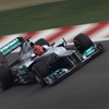 メルセデスAMGの2012年型F1マシン、W03（2月21日）