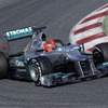 シューマッハ（メルセデスAMG。バルセロナテスト）