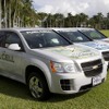 米軍に引き渡されたGMの燃料電池車。シボレー エクイノックスをベースに開発。