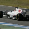 ザウバーC31発表（2月6日、ヘレス・サーキット）。ドライバーは小林可夢偉