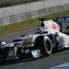 ザウバーC31発表（2月6日、ヘレス・サーキット）。ドライバーは小林可夢偉