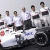 ザウバーC31発表（2月6日、ヘレス・サーキット）
