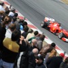 アロンソ（フェラーリ。3月4日、バルセロナテスト）