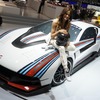 マルティニカラーをまとったジウジアーロ BRIVIDO レーシングカー（ジュネーブモーターショー12）