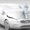 新型ボルボV40に採用された量産車世界初の歩行者用エアバッグ