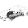 メルセデスベンツ SLS AMG のEV版のシャシー（ジュネーブモーターショー12）