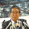 石原慎太郎東京都知事（16日・都庁）