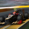 グロージャン（ロータス。3月17日、F1オーストラリアGP）