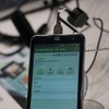 ナビタイムは、中小規模の事業者向けに、スマートフォンとPCがあれば導入できる、クラウド型の動態管理サービスを出展