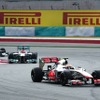 ハミルトン（マクラーレン。3月24日、F1マレーシアGP）