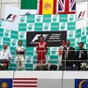 F1マレーシアGP表彰台（3月25日）