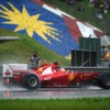 アロンソ（フェラーリ。3月25日、F1マレーシアGP決勝）