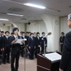 富士通テン入社式、重松社長「指示待ちではなく、改革推進を目指そう」