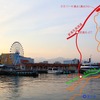 清水港と清水PAは国道1号・52号を通ってクルマで約40分ほどの距離