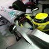 ロズベルグ（メルセデスAMG。4月13日、F1中国GP）
