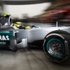 ロズベルグ（メルセデスGP。4月13日、F1中国GP）