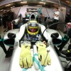 ロズベルグ（メルセデスAMG。4月14日、F1中国GP予選）