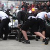 4月13日、F1中国GPプラクティス