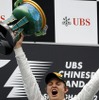 ロズベルグ（メルセデスAMG。4月15日、F1中国GP決勝）