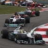 ロズベルグ（メルセデスAMG。4月15日、F1中国GP決勝）