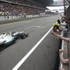ロズベルグ（メルセデスAMG。4月15日、F1中国GP決勝）