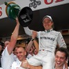 ロズベルグ（メルセデスAMG。4月15日、F1中国GP）