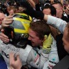 ロズベルグ（メルセデスAMG。4月15日、F1中国GP）