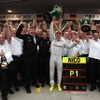 ロズベルグ（メルセデスAMG。4月15日、F1中国GP）
