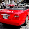 東京・品川に集結したダットサンなどの旧車45台。午後には街をパレード走行した。